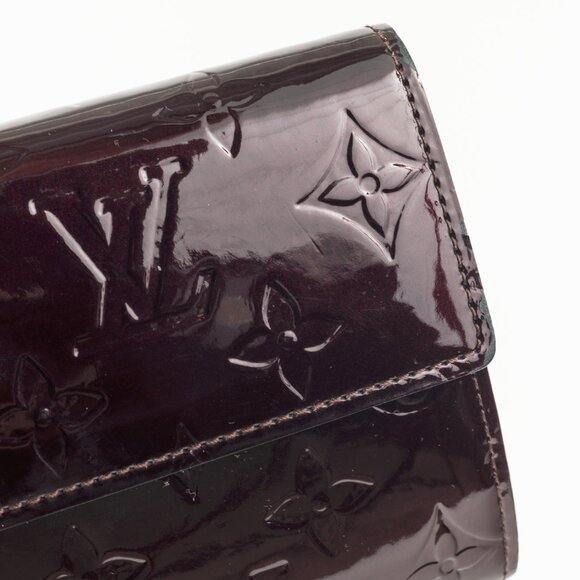 Louis Vuitton Sarah Amarante Monogram Vernis Leather Wallet - Picture 5 of 10